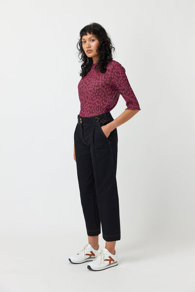 Sylvester Blooming Top - Berry