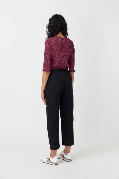 Sylvester Blooming Top - Berry