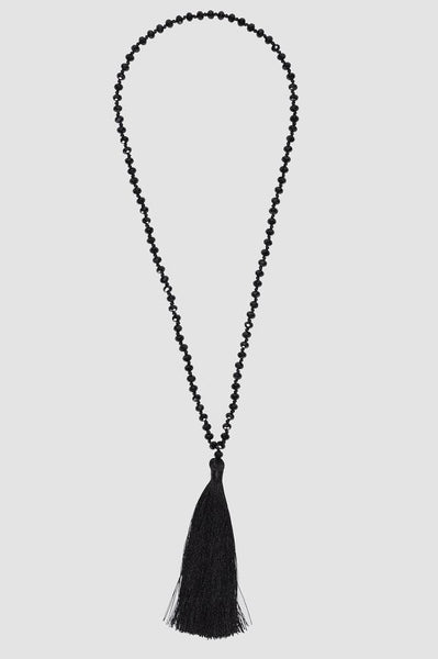 Dazzel Black Necklace