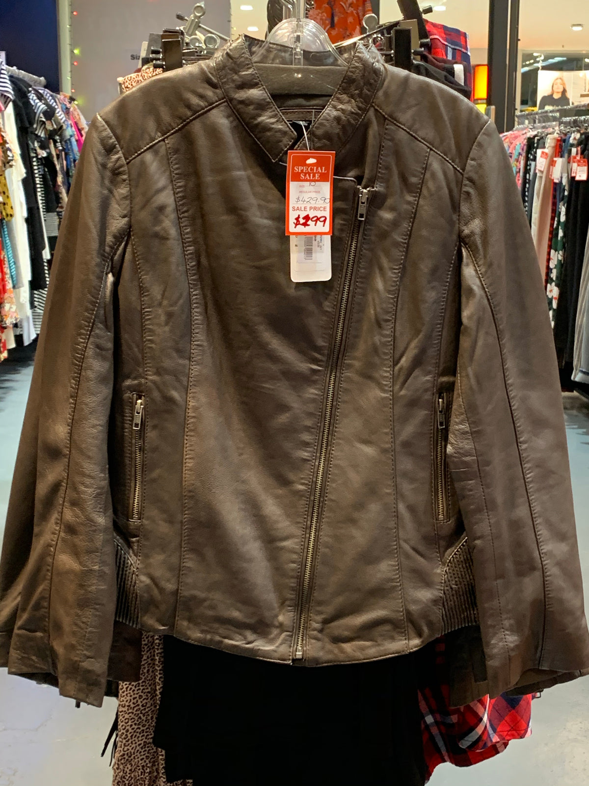 Popup Jacket Popup - Leather Jacket – ROSSELLINI + SHINE