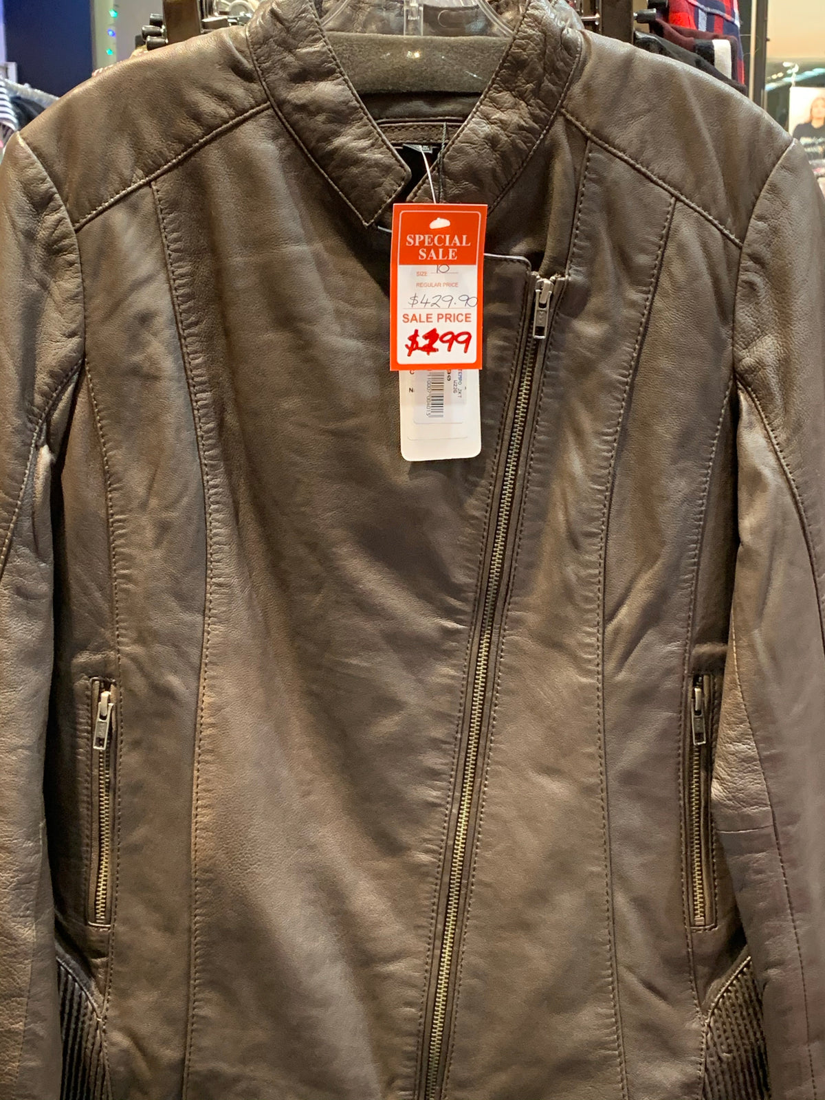 Popup Jacket Popup - Leather Jacket – ROSSELLINI + SHINE