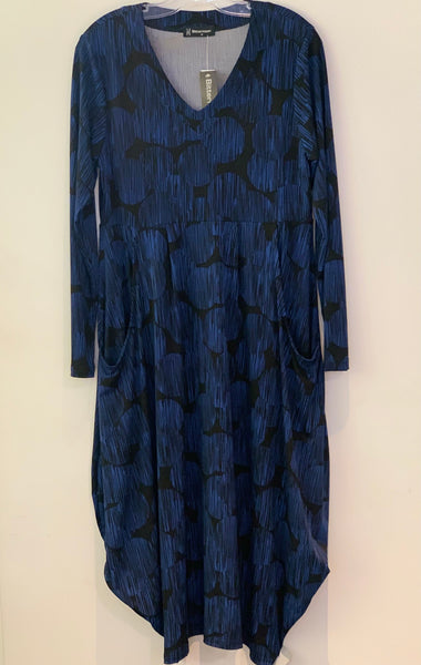 Bittermoon Carly Dress - Blue – SHINE + ROSSELLINI
