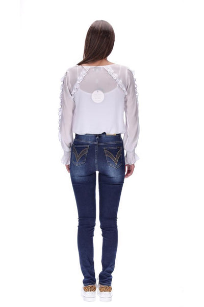 Cormac Dark Blue Highwaisted Jean