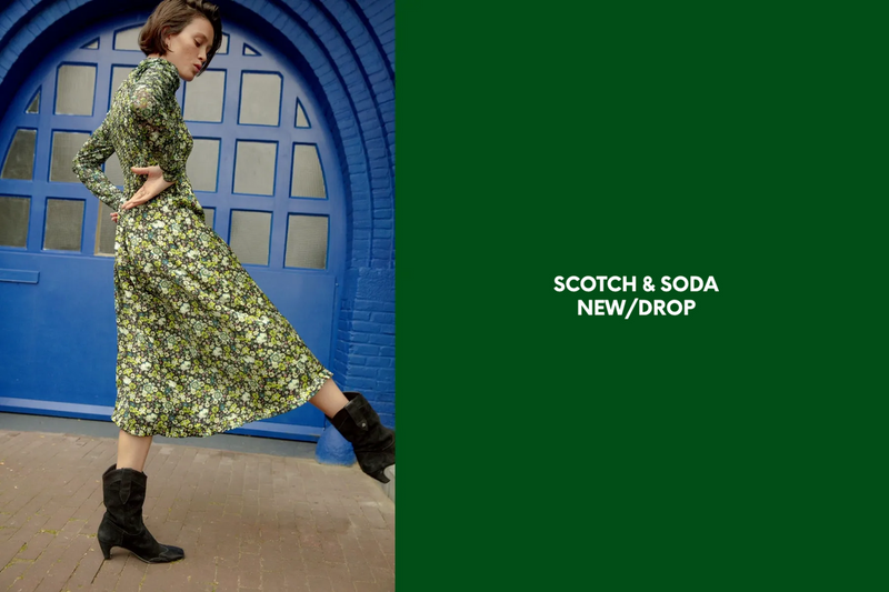 Scotch & Soda Midi Dress
