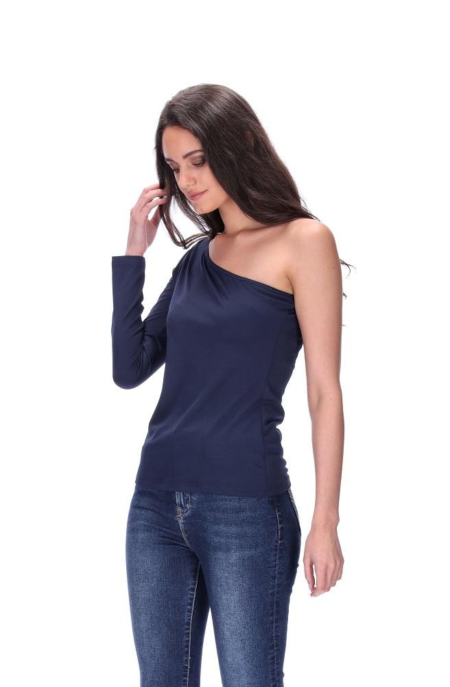 Augustine Lily One Houlder Top - Navy