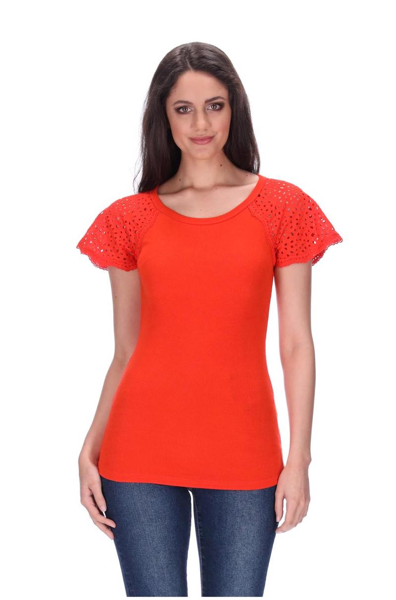 Orange Reece Reece Top Orange – ROSSELLINI + SHINE