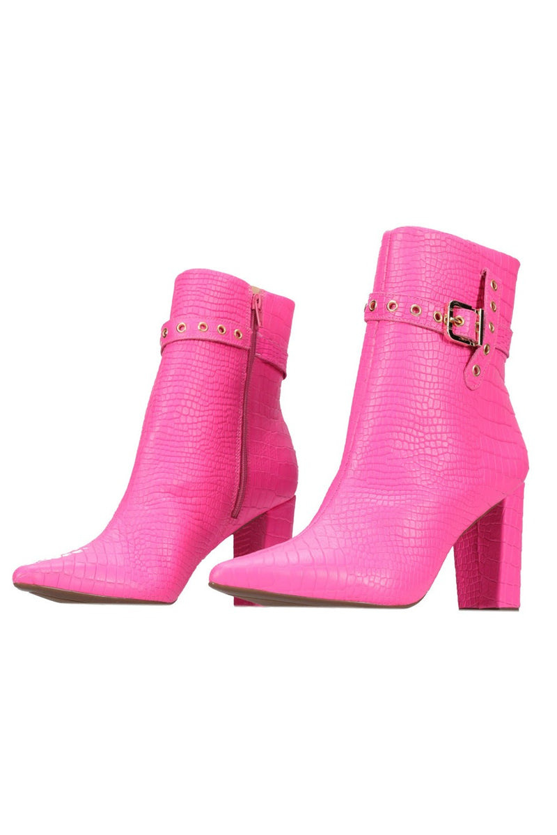 Hey Monday Tyler Boot Pink