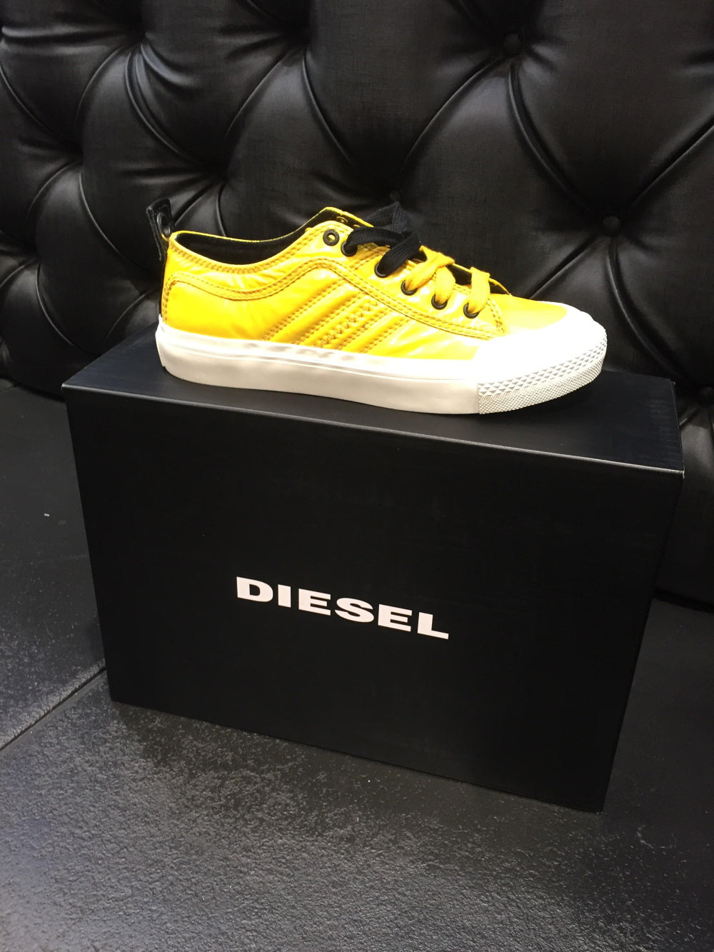 Diesel Nixon Maxi Shoe - Lemon Yellow