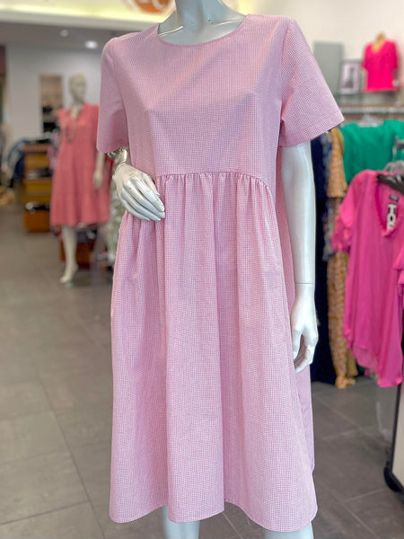 Shilo Dress Guchette - Pink