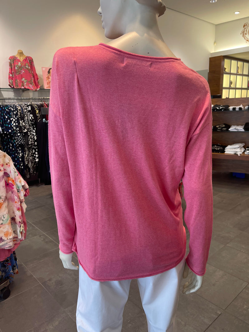 Nineteen/46 Sunrise Sweater - Blossom Pink